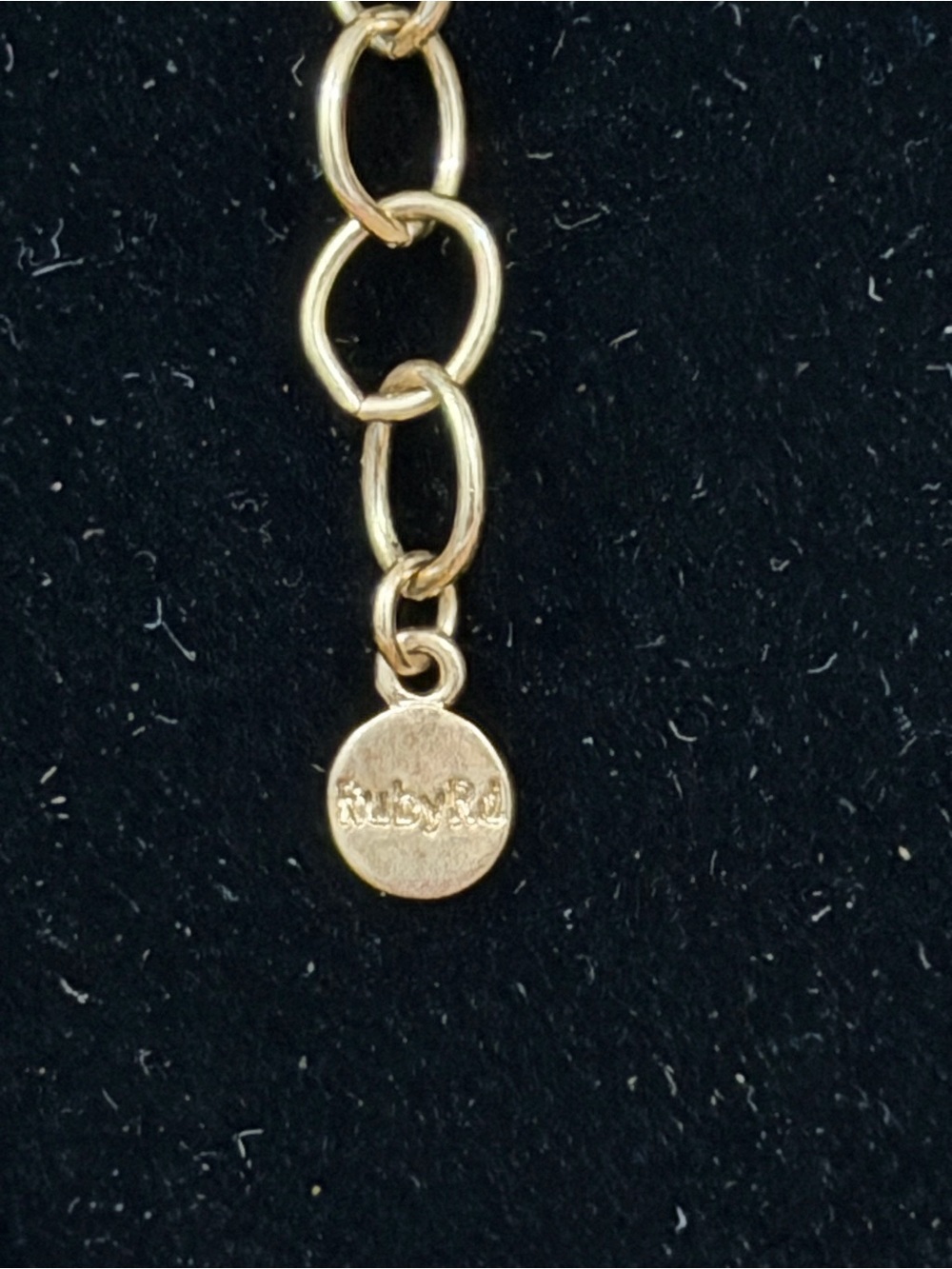 Ruby Rd. Gold-Tone Necklace with Brown and Marbled Accents - Picture 4 of 6